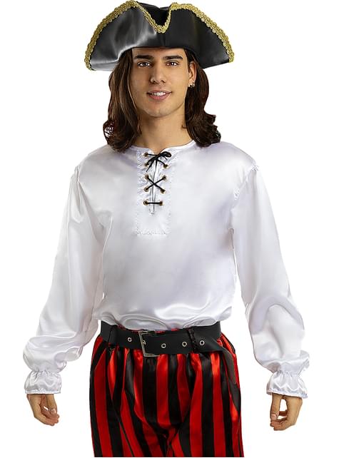 Camisa de pirata blanca - Funiglobal | Funidelia