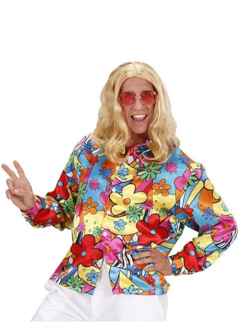 Camisa hippie para hombre - Widmann | Funidelia