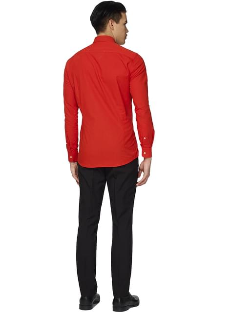 Camisa Roja “Red Evil“ - Opposuits - Opposuits | Funidelia