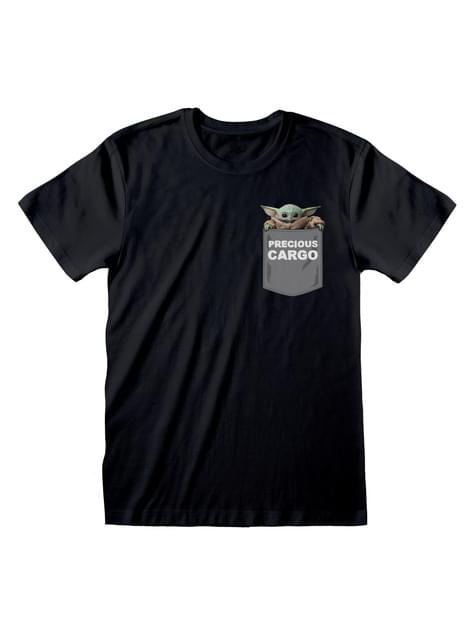 Camiseta Baby Yoda Precious Cargo para hombre - The Mandalorian Star Wars - Heroes Inc. | Funidelia