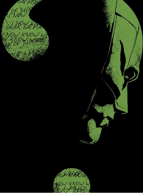 Camiseta Batman Riddler Silhouette para adulto - DC Comics - Heroes Inc. | Funidelia