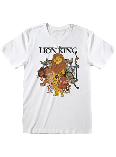 Camiseta de El Rey León personajes para hombre - Disney - Heroes Inc. | Funidelia