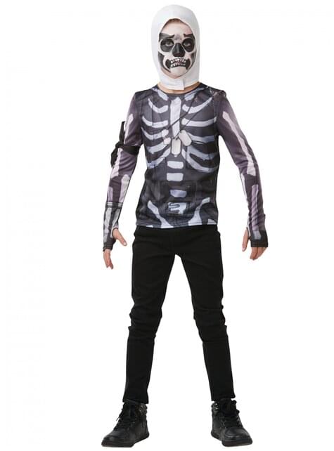 Camiseta de Fortnite Skull Trooper para adolescente - Rubies UK | Funidelia