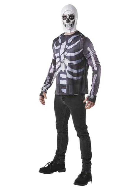 Camiseta de Fortnite Skull Trooper para adulto - Rubies UK | Funidelia