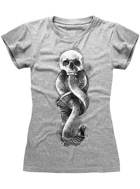 Camiseta de Harry Potter artes oscuras para mujer - Heroes Inc. | Funidelia