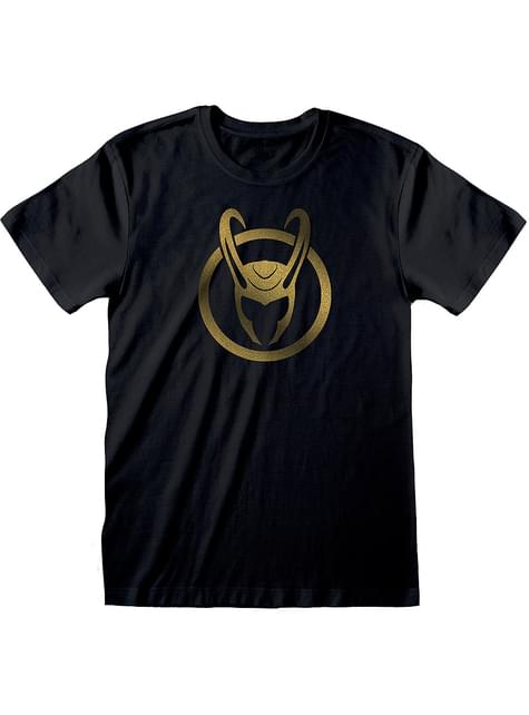 Camiseta de Loki logo para adulto - Marvel - Heroes Inc. | Funidelia