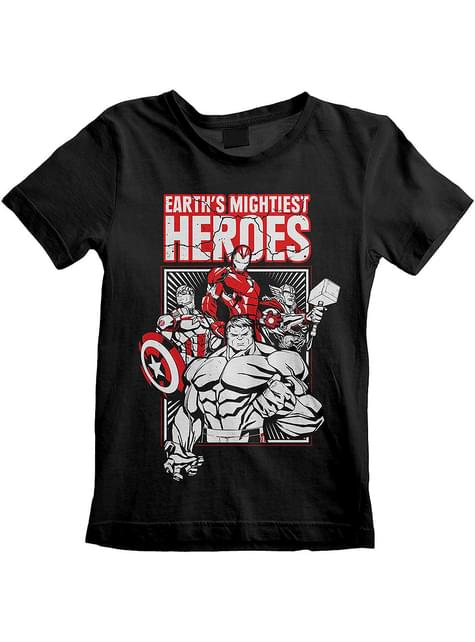 Camiseta de Marvel Héroes para niño - Marvel - Heroes Inc. | Funidelia