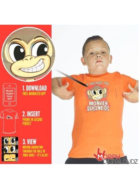 Camiseta de monkey business infantil - Morphsuits | Funidelia