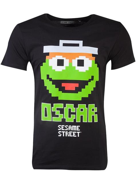 Camiseta de Óscar el Gruñón para hombre - Barrio Sésamo - DIFUZED Bioworld Europe | Funidelia