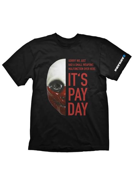 Camiseta de Payday 2 Wolf “It’s Pay Day“ para hombre - Gaya Entertainment Gmbh | Funidelia