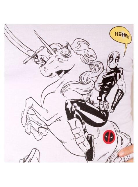 Camiseta Deadpool Ride Unicorn para mujer - Legend Distribution | Funidelia