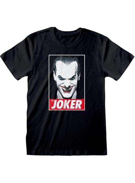 Camiseta Joker negra para hombre - DC Comics - Heroes Inc. | Funidelia