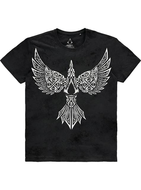 Camiseta Raven Assassin’s Creed Valhalla para hombre - DIFUZED Bioworld Europe | Funidelia