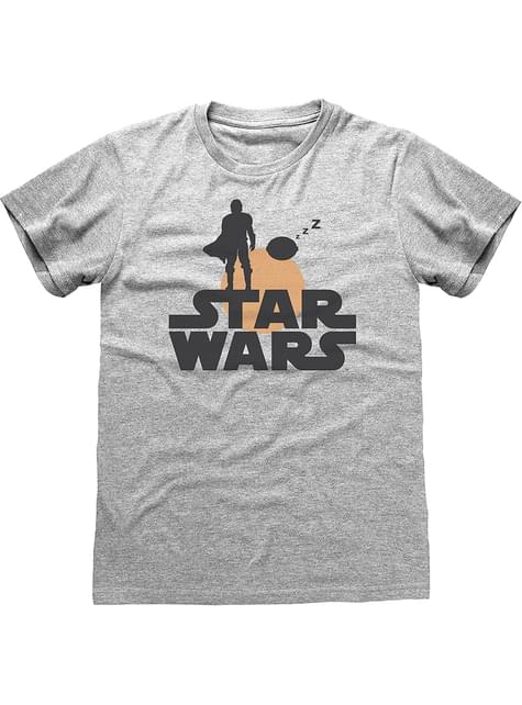 Camiseta The Mandalorian Star Wars retro para mujer - Heroes Inc. | Funidelia