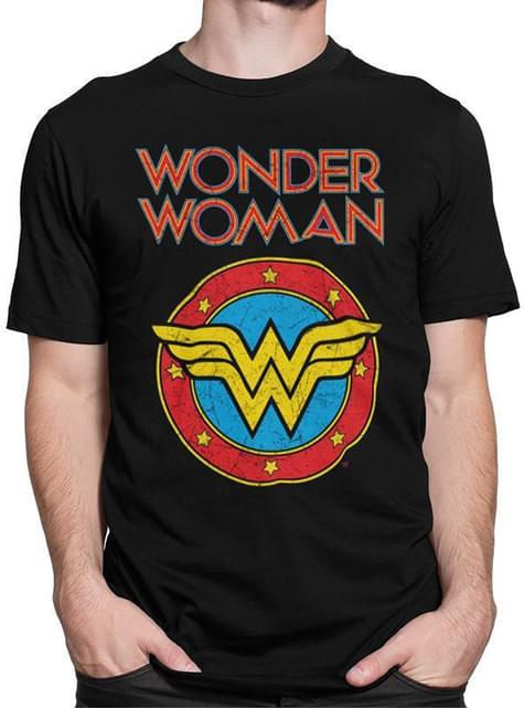 Camiseta Wonder Woman Logo Vintage - CID | Funidelia
