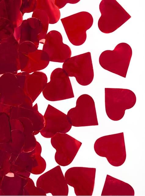 Cañon de confeti de corazones - Valentine Collection - Partydeco | Funidelia