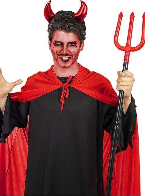 Capa de diablo roja para adulto - Funiglobal | Funidelia