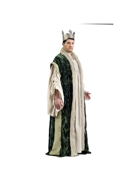 Capa de rey verde para hombre - Limit | Funidelia