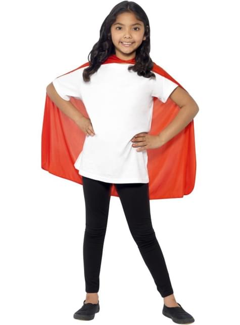 Capa color rojo infantil - Smiffys | Funidelia