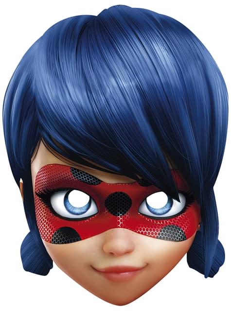Careta de Ladybug para niña