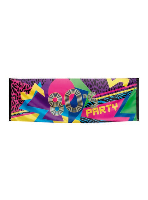 Cartel de fiesta de los años 80 - Boland | Funidelia