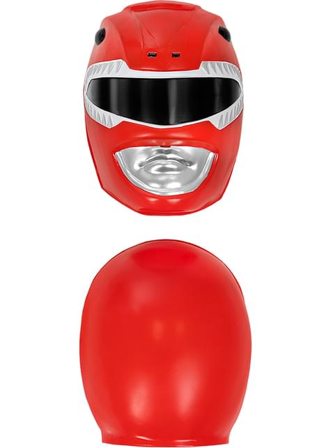 Casco Power Ranger Rojo - Funiglobal | Funidelia