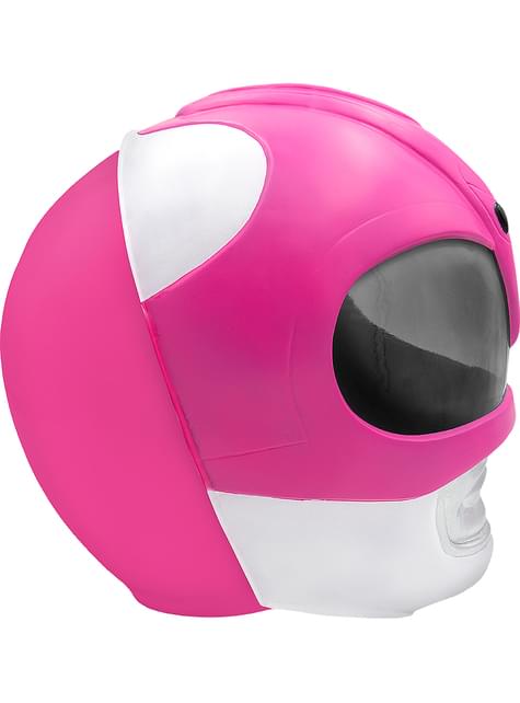 Casco Power Ranger Rosa para adulto - Funiglobal | Funidelia