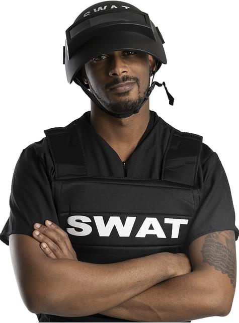 Casco SWAT antidisturbios para adulto - Funiglobal | Funidelia
