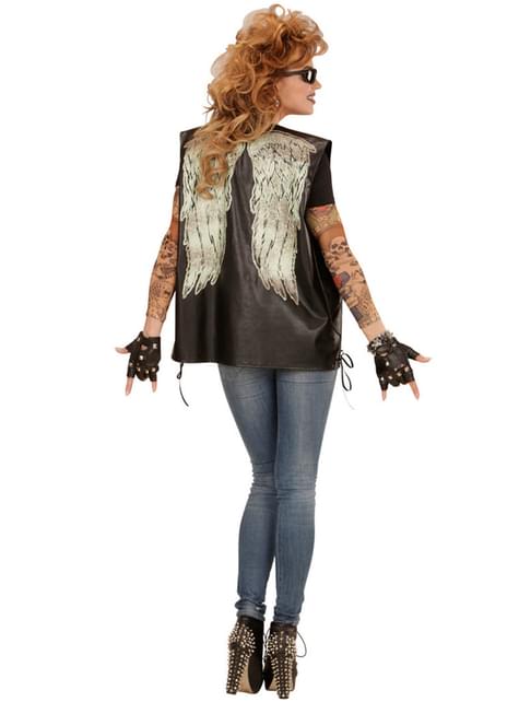 Chaleco con alas de cazador de zombies para adulto