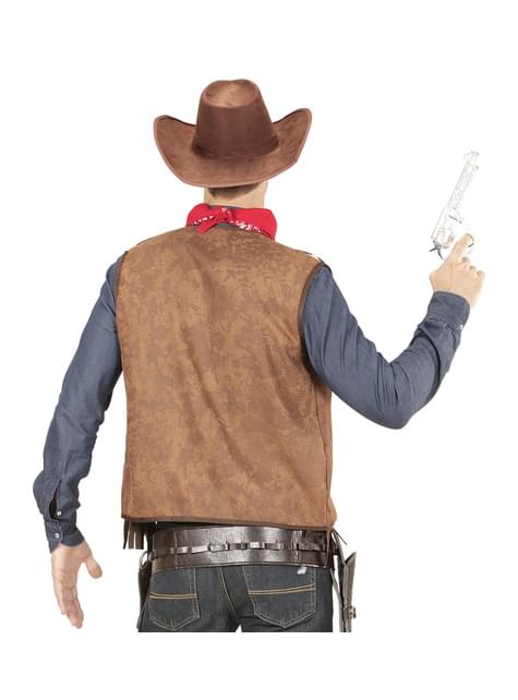 Chaleco de vaquero del oeste para hombre - Widmann | Funidelia