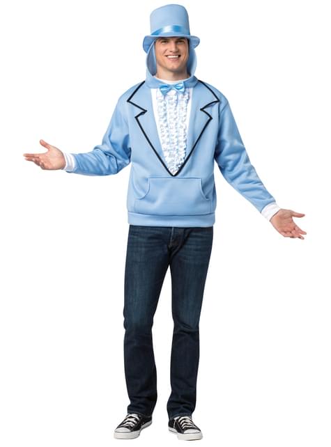 Chaqueta de Dos Tontos Muy Tontos azul para adulto - Rasta Imposta | Funidelia