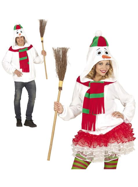 Chaqueta de muñeco de nieve calentito talla grande para adulto - Widmann | Funidelia