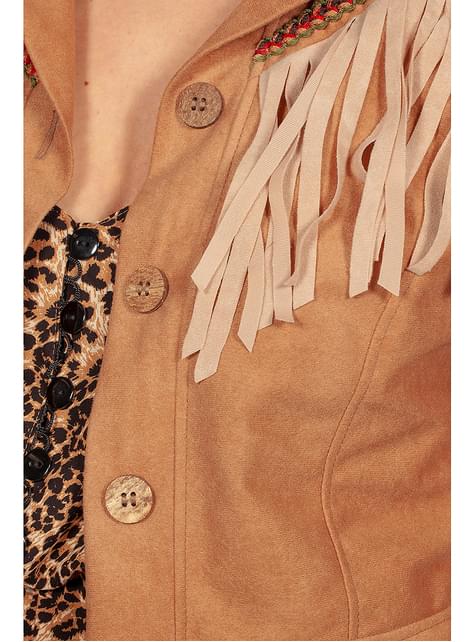 Chaqueta flecos de festival para mujer - Wilbers | Funidelia