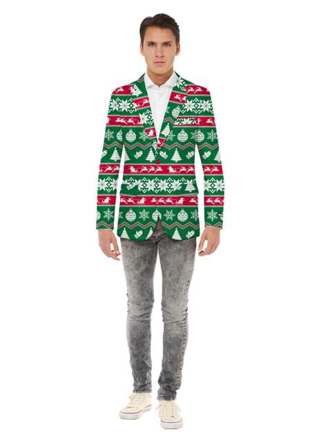 Chaqueta Navideña verde - Opposuits - Opposuits | Funidelia