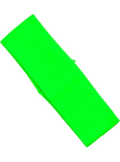 Cinta para la cabeza verde neón - Widmann | Funidelia