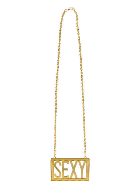 Collar dorado “Sexy“ - Boland | Funidelia