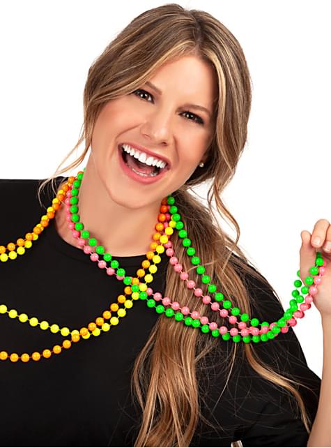 Collares de perlas de neón - Funiglobal | Funidelia