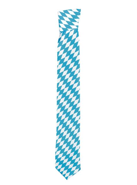 Corbata de Oktoberfest azul y blanca - Boland | Funidelia