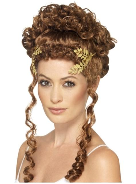 Corona dorada de laurel - Smiffys | Funidelia