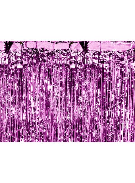 Cortina de flecos color morado - Partydeco | Funidelia