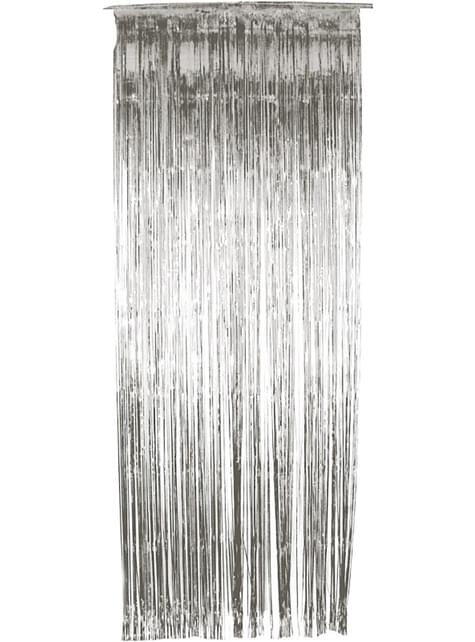 Cortina plateada brillante - Smiffys | Funidelia