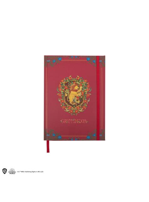 Cuaderno de Gryffindor Deluxe con bolígrafo - Harry Potter