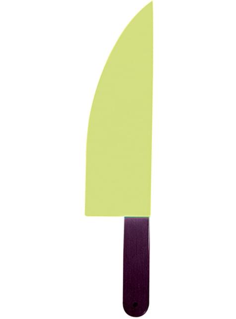 Cuchillo brilla en la oscuridad de 49 cm - Widmann | Funidelia