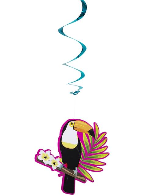 Decoración colgante de tucanes - Toucan Party - Boland | Funidelia