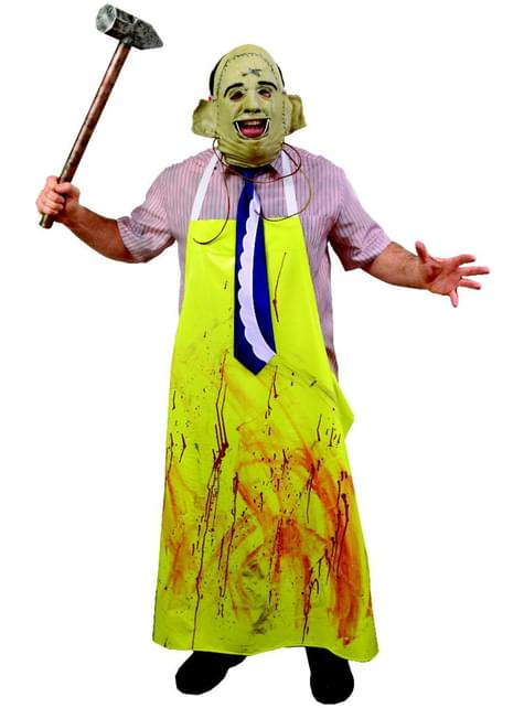 Delantal de Leatherface La Matanza de Texas para adulto