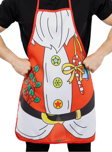 Delantal de navidad Papá Noel - Funiglobal | Funidelia