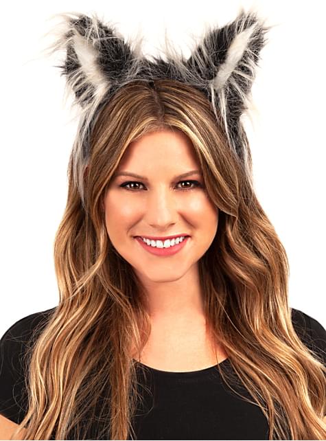 Diadema de orejas de lobo - Funiglobal | Funidelia