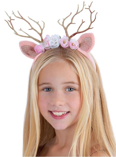 Diadema de ciervo para niña - Smiffys | Funidelia