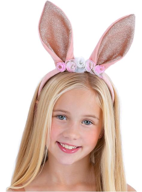 Diadema de conejo para niña - Smiffys | Funidelia
