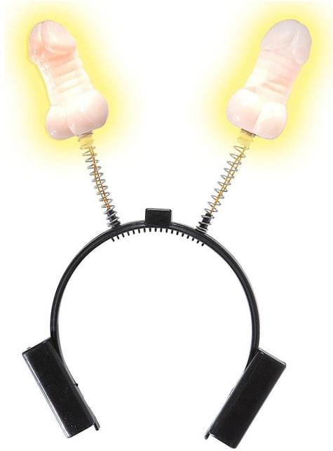 Diadema de minipenes luminosos para adulto - Widmann | Funidelia